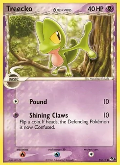 Treecko δ, POP Series 4, no. 15