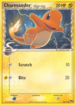 Charmander δ, POP Series 5, n° 10