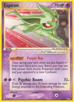 Espeon ★, POP Series 5, n° 16