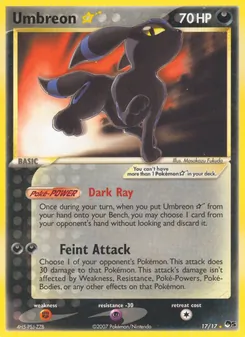 Umbreon ★, POP Series 5, n° 17
