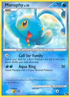 Manaphy, POP Series 6, n° 3