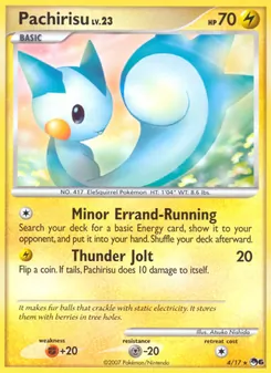 Pachirisu, POP Series 6, n° 4