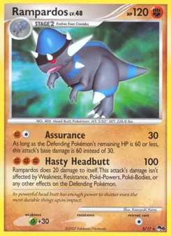 Rampardos, POP Series 6, n° 5