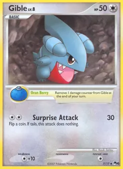 Gible, POP Series 6, n° 7