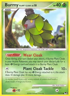 Burmy Plant Cloak, POP Series 7, no. 11