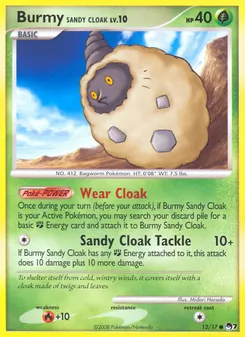 Burmy Sandy Cloak, POP Series 7, no. 12