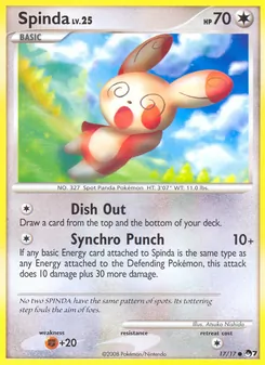 Spinda, POP Series 7, no. 17