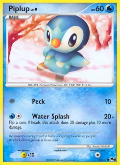 Piplup, POP Series 8, n° 15