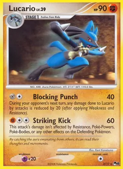 Lucario, POP Series 8, n° 2