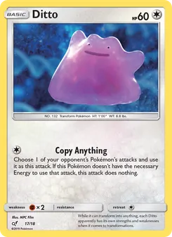 Métamorph, Détective Pikachu, n° 17