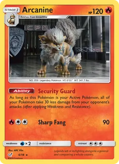 Arcanin, Détective Pikachu, n° 6