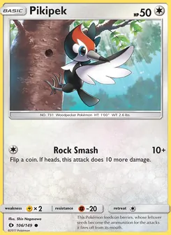 Pikipek, Sun & Moon, no. 106