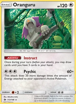 Oranguru, Sun & Moon, no. 113
