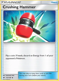 Crushing Hammer, Sun & Moon, no. 115