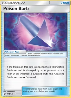 Poison Barb, Sun & Moon, no. 124