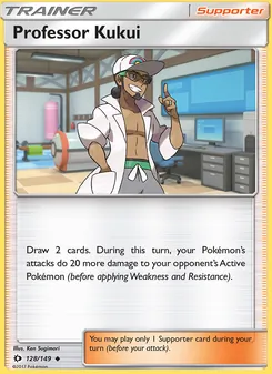Professor Kukui, Sun & Moon, no. 128