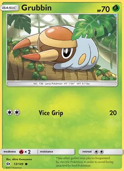 Grubbin, Sun & Moon, no. 13