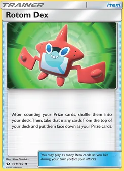 Rotom Dex, Sun & Moon, no. 131