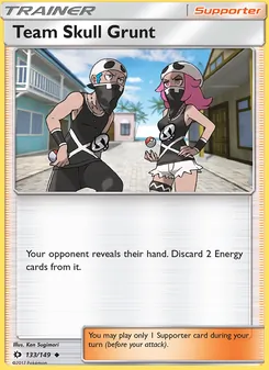 Team Skull Grunt, Sun & Moon, no. 133