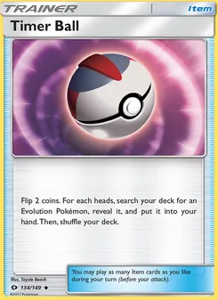 Timer Ball, Sun & Moon, no. 134