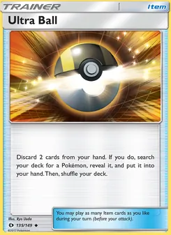 Ultra Ball, Sun & Moon, no. 135