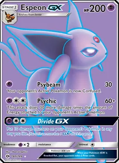 Espeon GX, Sun & Moon, no. 140