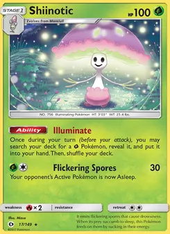 Shiinotic, Sun & Moon, no. 17