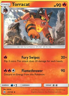 Torracat, Sun & Moon, no. 25