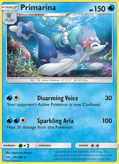 Primarina, Sun & Moon, no. 41
