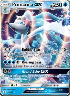 Primarina GX, Sun & Moon, no. 42