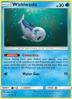 Wishiwashi, Sun & Moon, no. 44