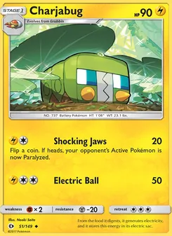 Charjabug, Sun & Moon, no. 51