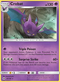 Crobat, Sun & Moon, no. 56