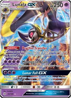 Lunala GX, Sun & Moon, no. 66