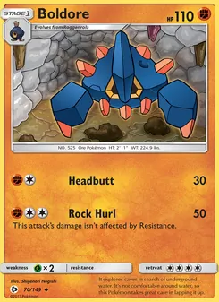 Boldore, Sun & Moon, no. 70