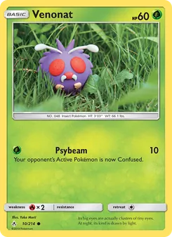 Venonat, Unbroken Bonds, no. 10