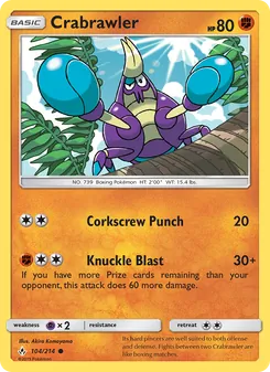 Crabrawler, Unbroken Bonds, no. 104