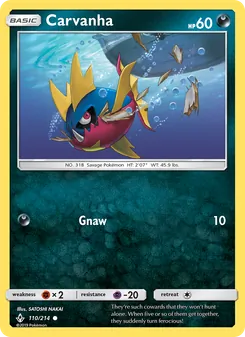 Carvanha, Unbroken Bonds, no. 110