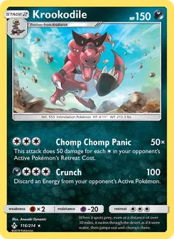 Krookodile, Unbroken Bonds, no. 116