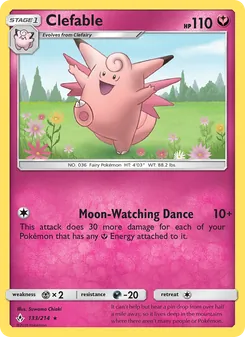 Clefable, Unbroken Bonds, no. 133
