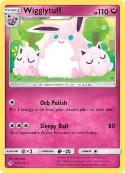 Wigglytuff, Unbroken Bonds, no. 135