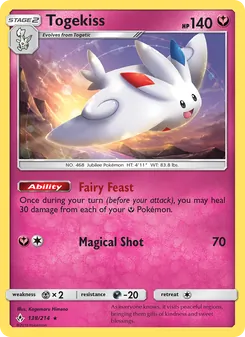 Togekiss, Unbroken Bonds, no. 138