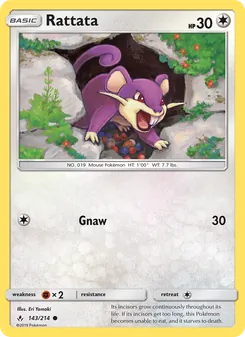 Rattata, Unbroken Bonds, no. 143