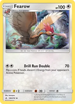 Fearow, Unbroken Bonds, no. 146
