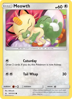 Meowth, Unbroken Bonds, no. 147