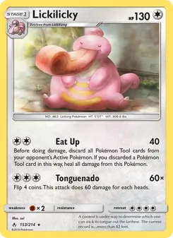 Lickilicky, Unbroken Bonds, no. 153