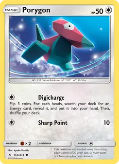 Porygon, Unbroken Bonds, no. 154