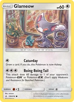 Glameow, Unbroken Bonds, no. 159