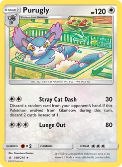 Purugly, Unbroken Bonds, no. 160