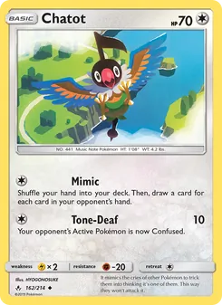 Chatot, Unbroken Bonds, no. 162